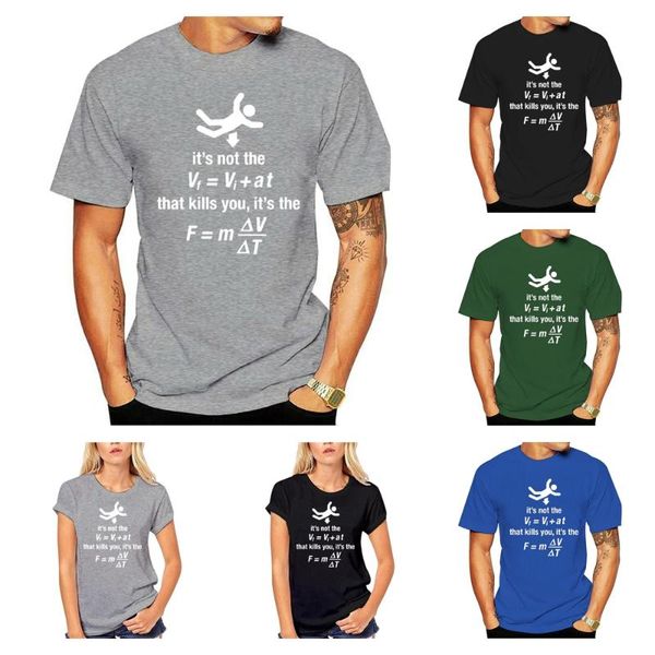 men's t-shirts retro o neck tee shirt ly printed men t cotton short sleeve physics - it the sudden deceleration that kills t-shirt, White;black
men's t-shirts retro o neck tee shirt ly printed men t cotton short sleeve physics - it the sudden deceleration that kills t-shirt, White;black