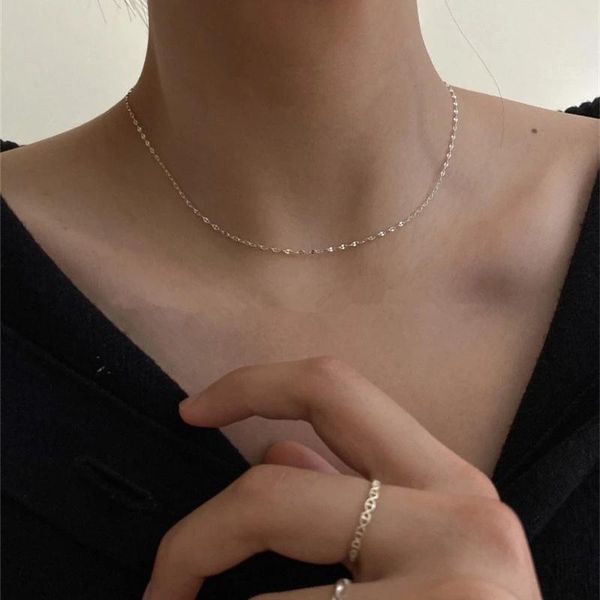 chains cross o chain necklaces for women 1.6mm stainless steel diy jewelry thin minimalist necklace fashion c026, Silver
chains cross o chain necklaces for women 1.6mm stainless steel diy jewelry thin minimalist necklace fashion c026, Silver