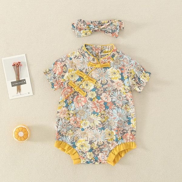 rompers 9 styles baby girl clothes cute floral short sleeve cheongsam summer bodysuit headband 2pcs outfits born clothing, Blue
rompers 9 styles baby girl clothes cute floral short sleeve cheongsam summer bodysuit headband 2pcs outfits born clothing, Blue