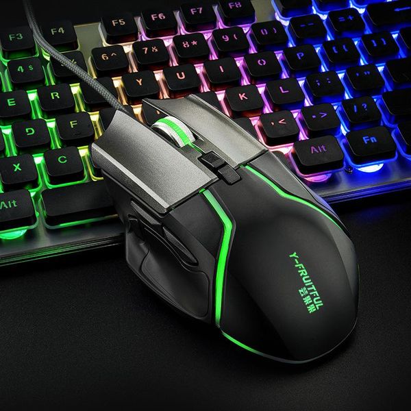 mice wired mouse 6400dpi colorful luminescent game mechanical esports 7 level adjustable sensitivity comfortable feel
mice wired mouse 6400dpi colorful luminescent game mechanical esports 7 level adjustable sensitivity comfortable feel