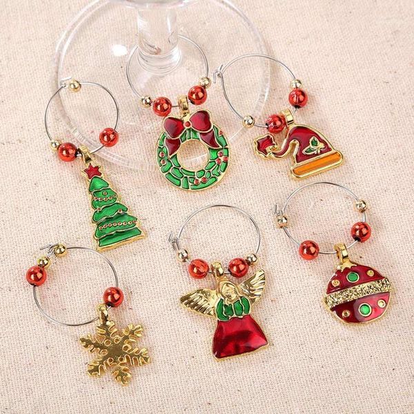 christmas decorations wine glass charms set cup rings kit xmas drink markers tags party favors pendant sf661
christmas decorations wine glass charms set cup rings kit xmas drink markers tags party favors pendant sf661