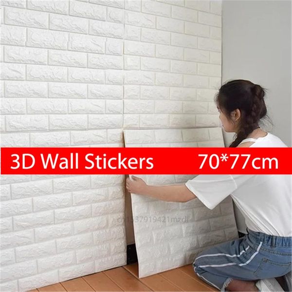 3d wall stickers brick stone pattern and self-adhesive 70cm*77cm wall paper waterproof diy kitchen bathroom home sticker
3d wall stickers brick stone pattern and self-adhesive 70cm*77cm wall paper waterproof diy kitchen bathroom home sticker