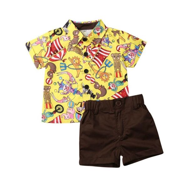 toddler baby kids boy clothes sets 1-5y cartoon print short sleeve t-shirt short pants 2pcs outfit clothes, White
toddler baby kids boy clothes sets 1-5y cartoon print short sleeve t-shirt short pants 2pcs outfit clothes, White