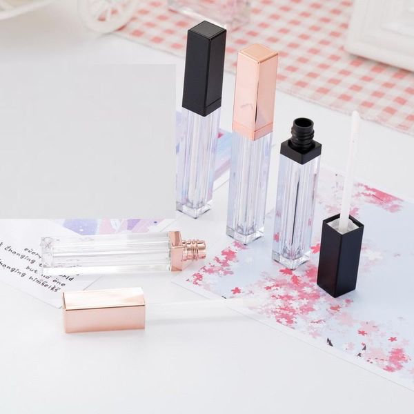 storage bottles & jars 5ml lip gloss wand tubes square black rose gold tube cosmetic container empty lipgloss containers 10pcs 30pcs 50pcs
storage bottles & jars 5ml lip gloss wand tubes square black rose gold tube cosmetic container empty lipgloss containers 10pcs 30pcs 50pcs