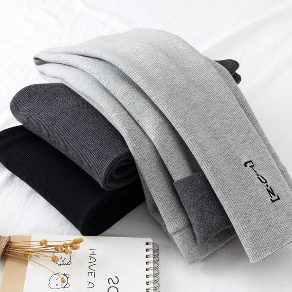autumn winter new fine thread rabbit leggings embroidered letters velvet shows thin tight nine and small leggings, Black
autumn winter new fine thread rabbit leggings embroidered letters velvet shows thin tight nine and small leggings, Black
