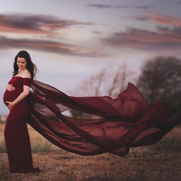 maternity dresses shoulderless for po shoot long fancy pregnancy dress chiffon women pregnant maxi gown pography prop, White
maternity dresses shoulderless for po shoot long fancy pregnancy dress chiffon women pregnant maxi gown pography prop, White
