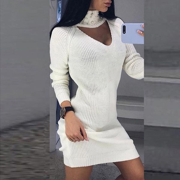 casual dresses women warm sweater dress autumn winter pullovers knitted turtleneck solid long sleeve, Black;gray
casual dresses women warm sweater dress autumn winter pullovers knitted turtleneck solid long sleeve, Black;gray