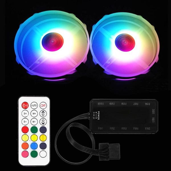 fans & coolings rainbow lights rgb adjustable color cooling fan 120mm led pc computer silent case controller nd998
fans & coolings rainbow lights rgb adjustable color cooling fan 120mm led pc computer silent case controller nd998