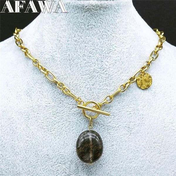pendant necklaces 2021 stainless steel crystal chain necklace for women gold color statement jewelry acero inoxidable joyeria nz22s02, Silver
pendant necklaces 2021 stainless steel crystal chain necklace for women gold color statement jewelry acero inoxidable joyeria nz22s02, Silver