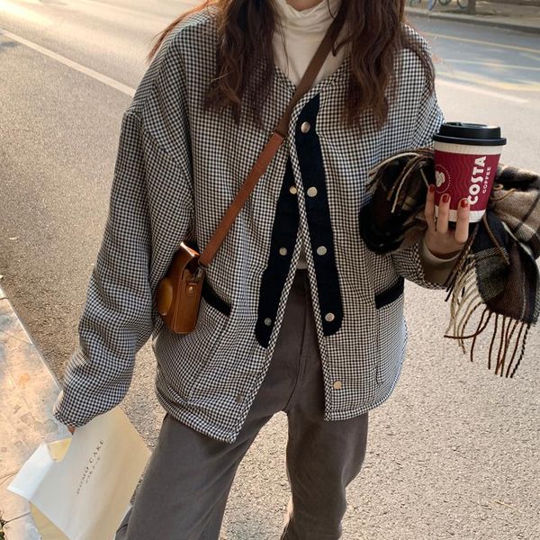 women's jackets lambswool warm outerwear women 2021 thicken casual o-neck street loose winter coat plush, Black;brown
women's jackets lambswool warm outerwear women 2021 thicken casual o-neck street loose winter coat plush, Black;brown