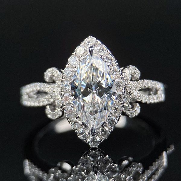 wedding rings trendy delicate silver plated marquise zircon for women shine white cz stone inlay fashion jewelry party gift, Slivery;golden
wedding rings trendy delicate silver plated marquise zircon for women shine white cz stone inlay fashion jewelry party gift, Slivery;golden