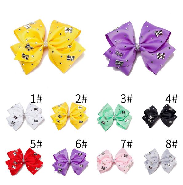 new 8 inch rhinestone butterfly covered hair bow with clip girl dance hair clip hairpin hair accessories beautiful, Golden;silver
new 8 inch rhinestone butterfly covered hair bow with clip girl dance hair clip hairpin hair accessories beautiful, Golden;silver