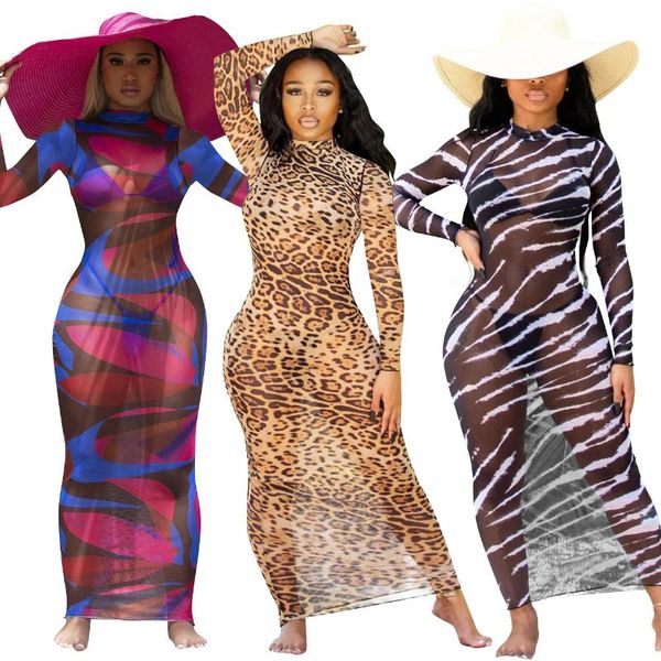 casual dresses donsignet fashion women's dress summer round neck pullover net gauze perspective leopard print sexy, Black;gray
casual dresses donsignet fashion women's dress summer round neck pullover net gauze perspective leopard print sexy, Black;gray