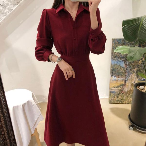 casual dresses wavsiyier women turn-down collar dress female spring autumn a-line woman single-breasted lace up high waist solid workwe, Black;gray
casual dresses wavsiyier women turn-down collar dress female spring autumn a-line woman single-breasted lace up high waist solid workwe, Black;gray