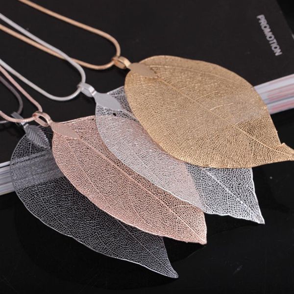 pendant necklaces 2021 fashion handmade 4 color hollow tree leaf shape necklace simple vintage bohemian jewelry for women gift, Silver
pendant necklaces 2021 fashion handmade 4 color hollow tree leaf shape necklace simple vintage bohemian jewelry for women gift, Silver