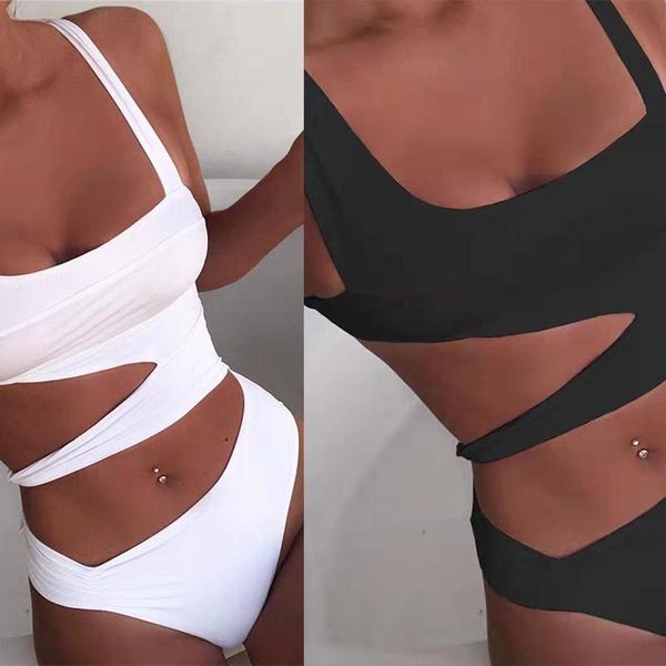 summer women's solid bakini one piece of hollow out swimsuit ladies bikini summer swim clothes beachwear sale
summer women's solid bakini one piece of hollow out swimsuit ladies bikini summer swim clothes beachwear sale