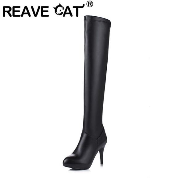 boots reave cat ladies over-knee high pointed toe thin heels zipper platform plus size 32-45 solid black white winter warm s2687
boots reave cat ladies over-knee high pointed toe thin heels zipper platform plus size 32-45 solid black white winter warm s2687