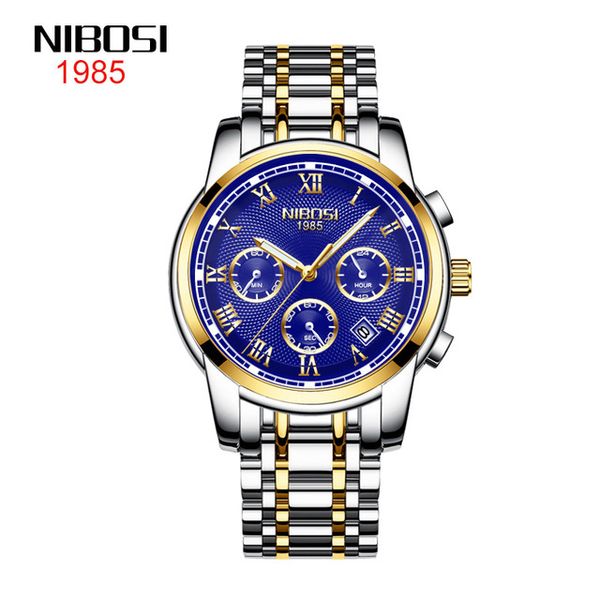 13 style nibosi two tone gold watch outdoor sports watch men's luminous waterproof sports quartz chronograph mens watch watches blue da, Slivery;brown
13 style nibosi two tone gold watch outdoor sports watch men's luminous waterproof sports quartz chronograph mens watch watches blue da, Slivery;brown