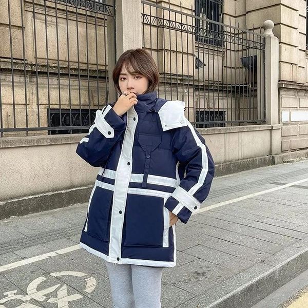 women's down & parkas arrival korean loose coat women casual white duck parka hooded long winter jackets student outwear, Black
women's down & parkas arrival korean loose coat women casual white duck parka hooded long winter jackets student outwear, Black