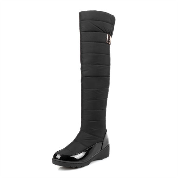 boots 2021 fashion snow over the knee female warm feather plush insole winter botas mujer, Black
boots 2021 fashion snow over the knee female warm feather plush insole winter botas mujer, Black