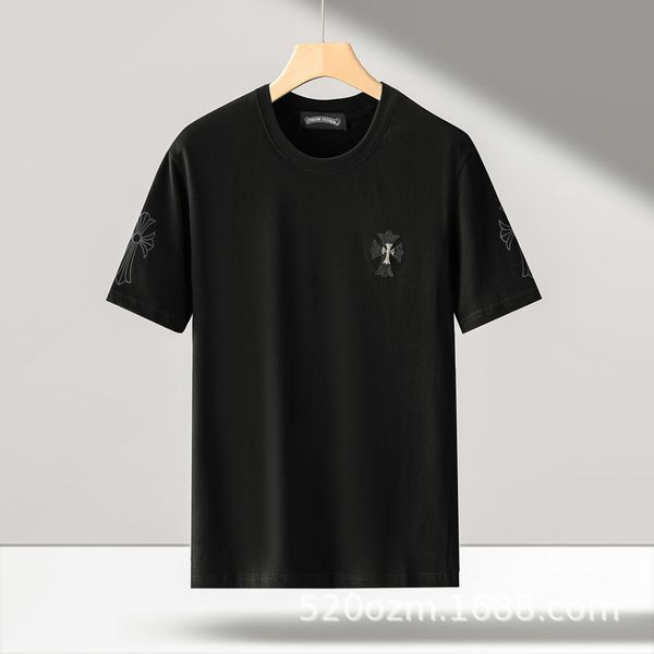 crosin ch chao brand cromatic sanskrit cross guochao street hip hop men's and women's loose round neck short s, White
crosin ch chao brand cromatic sanskrit cross guochao street hip hop men's and women's loose round neck short s, White