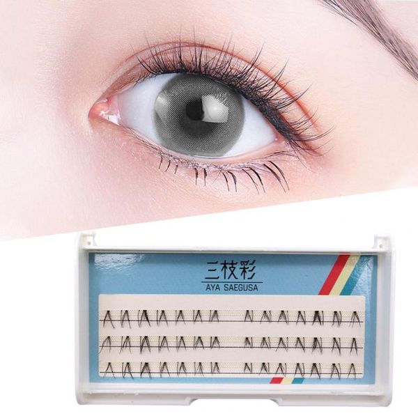 false eyelashes 1box fake eye lashes universal self-adhesive fiber v-shaped segmented lower for daily life
false eyelashes 1box fake eye lashes universal self-adhesive fiber v-shaped segmented lower for daily life