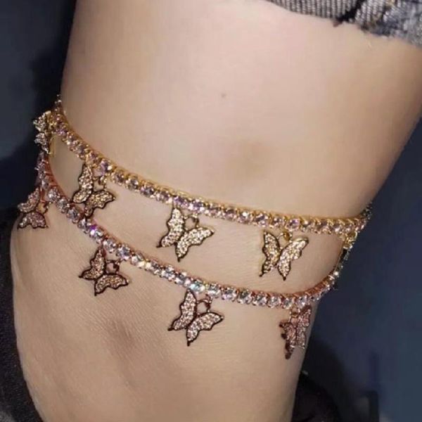 anklets fashion rhinestone butterfly pendant anklet glitter adjustable women personality foot chain jewelry summer beach, Red;blue
anklets fashion rhinestone butterfly pendant anklet glitter adjustable women personality foot chain jewelry summer beach, Red;blue