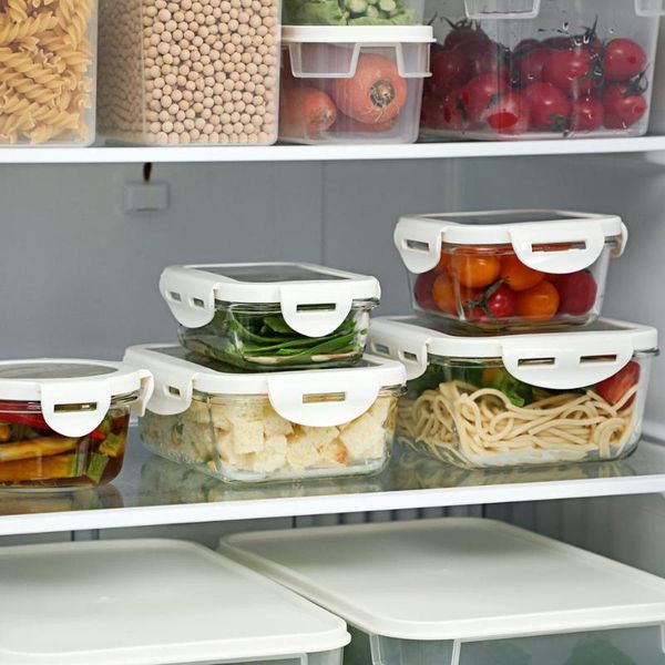 dinnerware sets 1pc glass lunch box sealed bento boxes microwave kitchen fruit storage container case with lid kids children
dinnerware sets 1pc glass lunch box sealed bento boxes microwave kitchen fruit storage container case with lid kids children