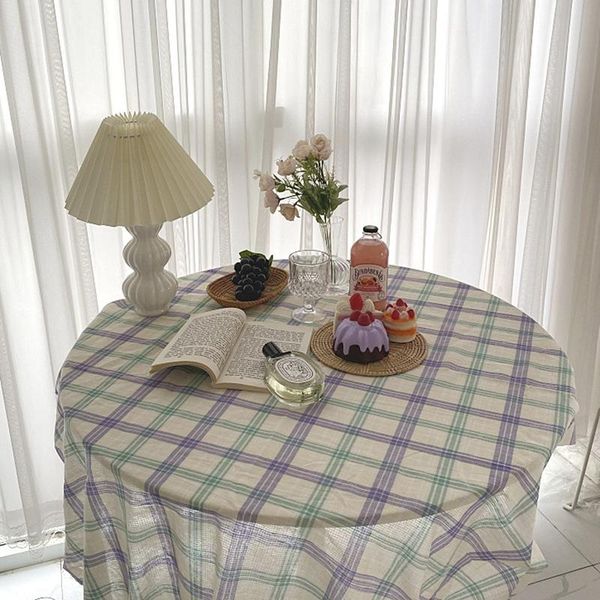 table cloth korean ins tablecloth cotton purple grid desk cover beach picnic blanket mat po props furniture dust-proof
table cloth korean ins tablecloth cotton purple grid desk cover beach picnic blanket mat po props furniture dust-proof
