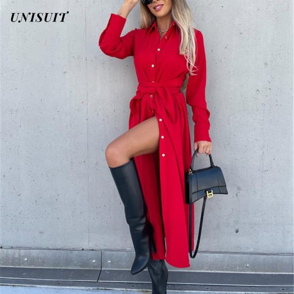 casual dresses solid color women commute dress fashion autumn winter button lace-up maxi cardigan elegant slim lapel office, Black;gray
casual dresses solid color women commute dress fashion autumn winter button lace-up maxi cardigan elegant slim lapel office, Black;gray