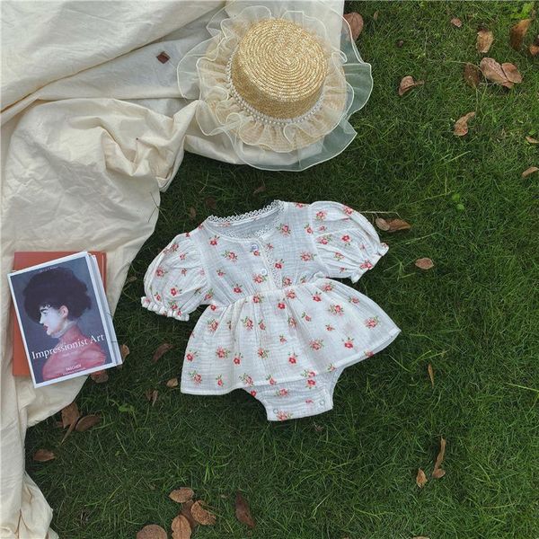 rompers 2021 summer toddler baby gir floral pattern printed lace collar bodysuit kid girls fashion cotton princess dress bodysuits, Blue
rompers 2021 summer toddler baby gir floral pattern printed lace collar bodysuit kid girls fashion cotton princess dress bodysuits, Blue