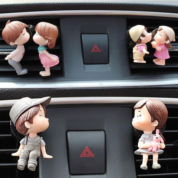 interior decorations lovely couple girl boy car air vent freshener perfume clip aromas diffuser decor fragrance conditioning accessories
interior decorations lovely couple girl boy car air vent freshener perfume clip aromas diffuser decor fragrance conditioning accessories