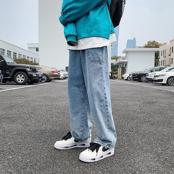 men's jeans mens clothing denim pants autumn mid waist loose straight zipper micro elastic casual blue couples
men's jeans mens clothing denim pants autumn mid waist loose straight zipper micro elastic casual blue couples