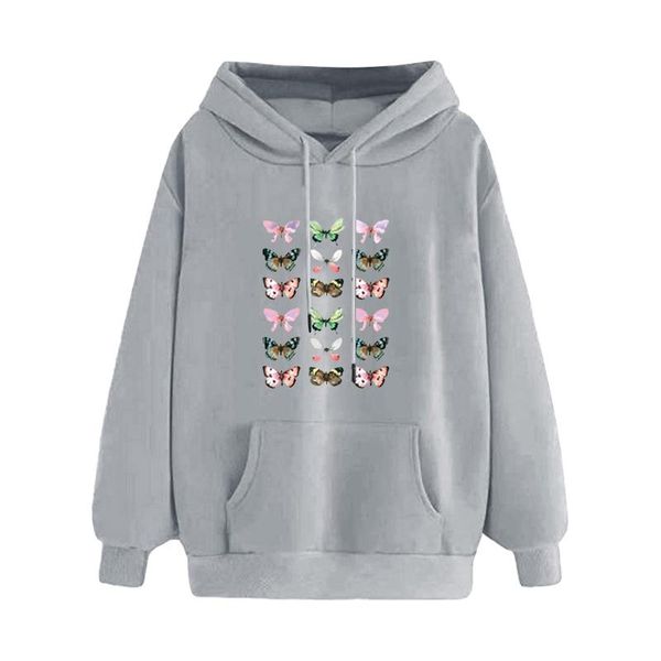 women's hoodies & sweatshirts colorful butterfly printing pullover harajuku long sleeve spring autumn streetwear fashion oversized clot, Black
women's hoodies & sweatshirts colorful butterfly printing pullover harajuku long sleeve spring autumn streetwear fashion oversized clot, Black