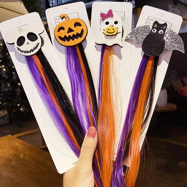 hair accessories kid halloween wig dress up hairpin headdress girls bat pumpkin braid clips prom party decoration child accessory props, Slivery;white
hair accessories kid halloween wig dress up hairpin headdress girls bat pumpkin braid clips prom party decoration child accessory props, Slivery;white