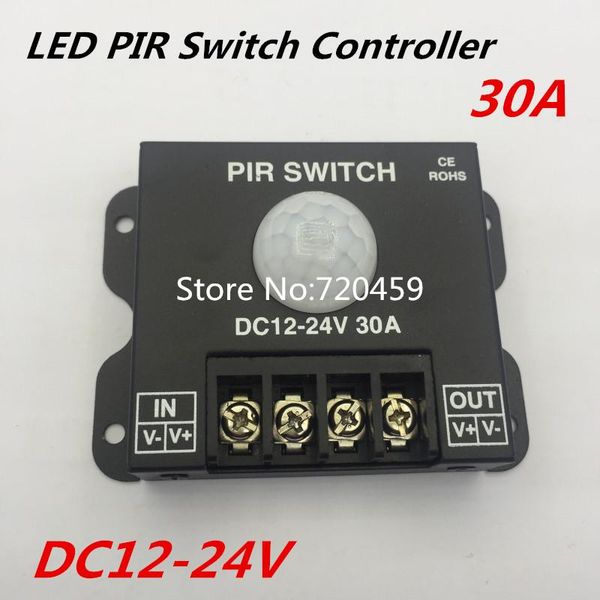 30a human body dc12v-24v led pir switch controller sensor induction led dimmer switch for light
30a human body dc12v-24v led pir switch controller sensor induction led dimmer switch for light
