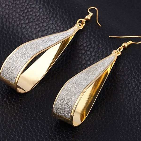 dangle & chandelier trendy korean rock nightclub series frosted drop-shaped earring hypoallergenic alloy earrings fashion jewelry wholesale, Silver
dangle & chandelier trendy korean rock nightclub series frosted drop-shaped earring hypoallergenic alloy earrings fashion jewelry wholesale, Silver