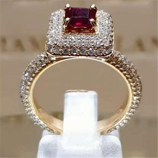 wedding rings vagzeb fashion female red cubic zirconia ring for women vintage couple luxury yellow gold color crystal jewelry, Slivery;golden
wedding rings vagzeb fashion female red cubic zirconia ring for women vintage couple luxury yellow gold color crystal jewelry, Slivery;golden