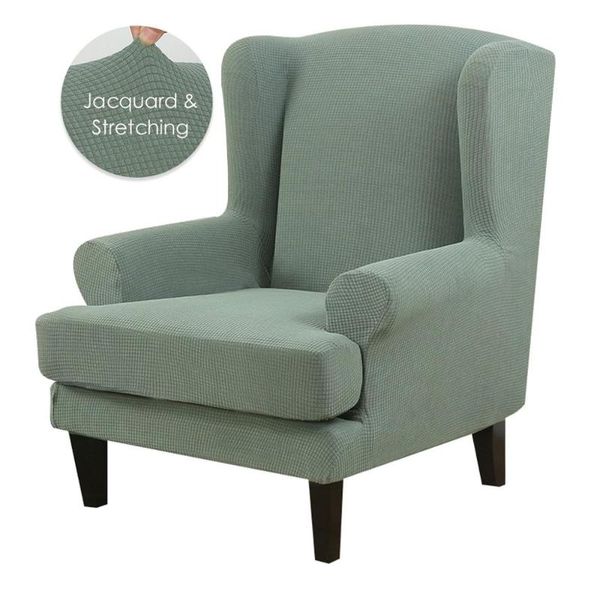 wing chair cover jacquard spandex stretch slipcovers for wingback chairs stylish 2 band set with elastic piece
wing chair cover jacquard spandex stretch slipcovers for wingback chairs stylish 2 band set with elastic piece