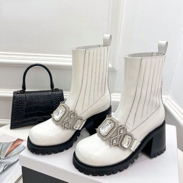 crystal buckle ankle boots block heel chelsea boots round toe ladies short boot shiny black cow leather women chelsea boots
crystal buckle ankle boots block heel chelsea boots round toe ladies short boot shiny black cow leather women chelsea boots