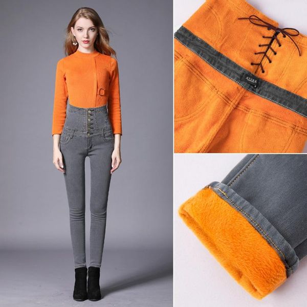women's jeans aransue women winter big size 6xl high waist velvet pants stretch thicker pencil trouser denim jean femme, Blue
women's jeans aransue women winter big size 6xl high waist velvet pants stretch thicker pencil trouser denim jean femme, Blue