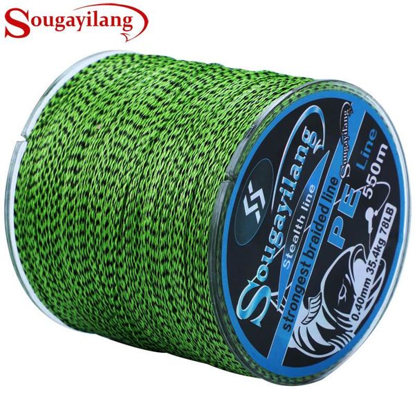 braid line sougayilang 150m 350m 550m fishing 4 strands speckled multifilament super strong pe braided
braid line sougayilang 150m 350m 550m fishing 4 strands speckled multifilament super strong pe braided