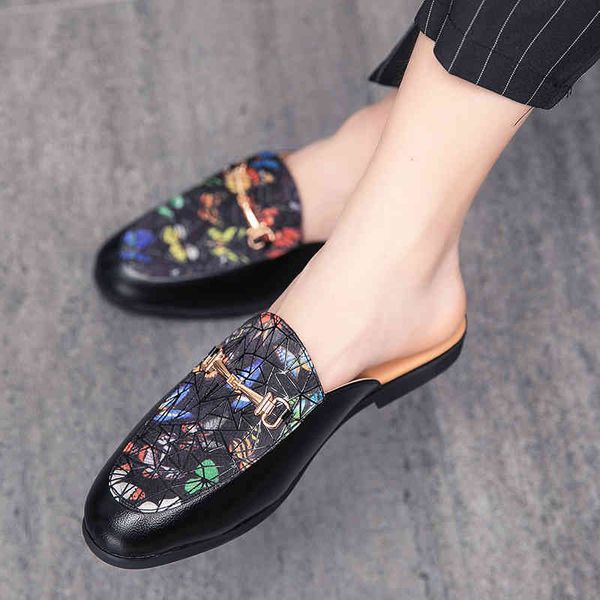 dress shoes man fashion leather loafers slipper summer male moccasins half for men casual driving masculino mens flats pbnu, Black
dress shoes man fashion leather loafers slipper summer male moccasins half for men casual driving masculino mens flats pbnu, Black