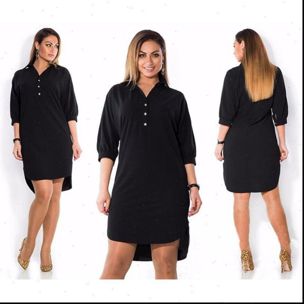 6xl large size 2019 new summer women fashion big size casual three quarter sleeve irregular dress plus size women clothing, Black;gray
6xl large size 2019 new summer women fashion big size casual three quarter sleeve irregular dress plus size women clothing, Black;gray