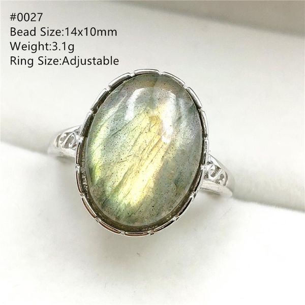cluster rings genuine natural blue labradorite love gift luxury 925 sterling silver ring 15x11mm adjustable size jewelry, Golden;silver
cluster rings genuine natural blue labradorite love gift luxury 925 sterling silver ring 15x11mm adjustable size jewelry, Golden;silver
