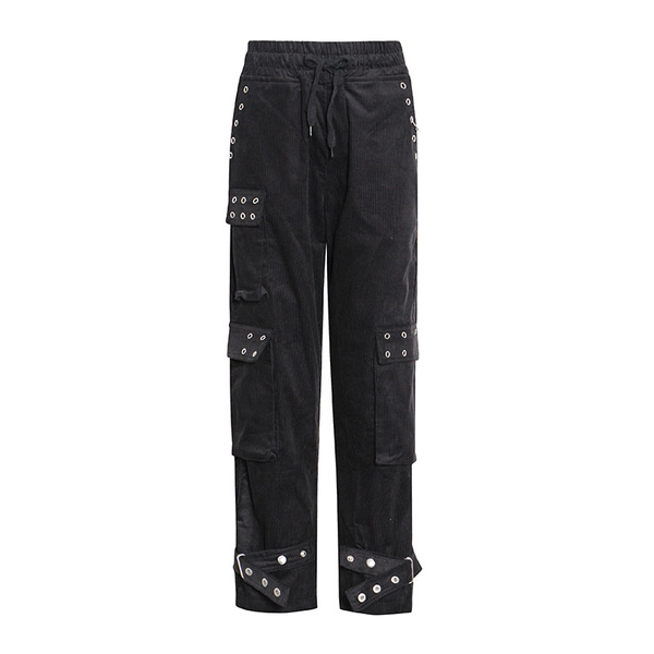 casual patchwork chain cargo pants for women high waist pocket trousers female fashion new clothing 2021 autumn, Black;white
casual patchwork chain cargo pants for women high waist pocket trousers female fashion new clothing 2021 autumn, Black;white
