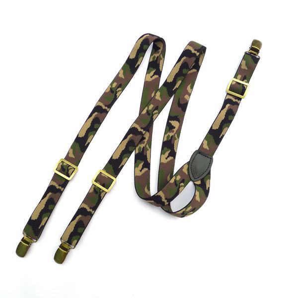 fashion suspenders metal clips brace trousers strap camo heavy duty y back suspenders adjustable clip on unisex, Black;white
fashion suspenders metal clips brace trousers strap camo heavy duty y back suspenders adjustable clip on unisex, Black;white