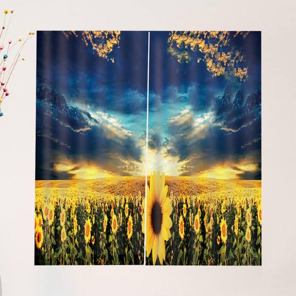 1pc 140x100cm polyester curtain sunflower printing waterproof decorative curtain with hook circle for l home
1pc 140x100cm polyester curtain sunflower printing waterproof decorative curtain with hook circle for l home
