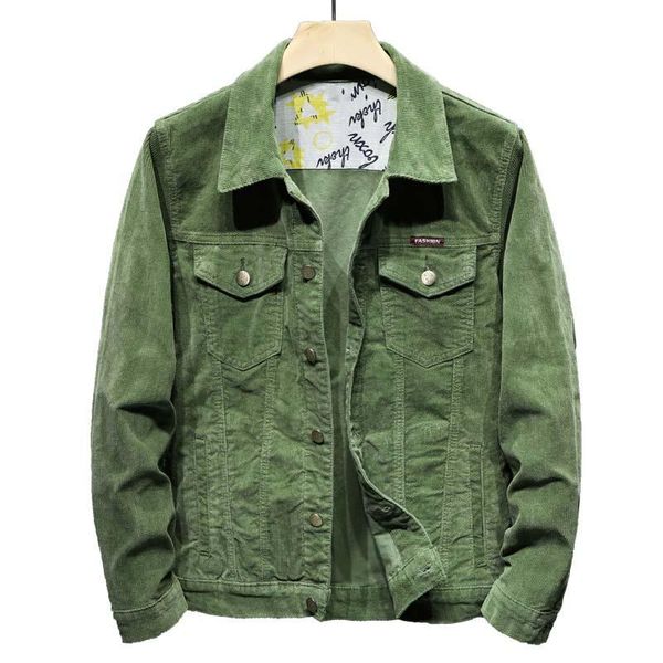 men's jackets mcikkny spring men corduroy casual coats solid color slim outwear for male turn down collar size s-4xl, Black;brown
men's jackets mcikkny spring men corduroy casual coats solid color slim outwear for male turn down collar size s-4xl, Black;brown