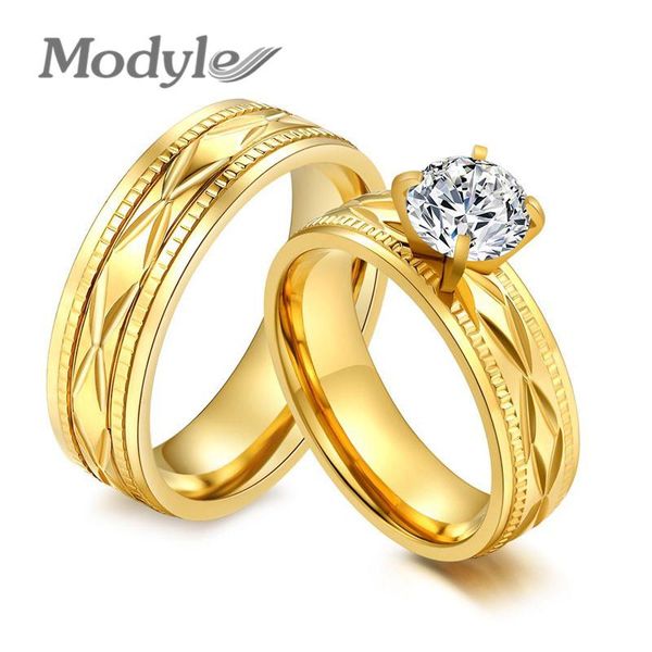 cluster rings modyle fashion stainless steel cz engagement for women gold-color cubic zirconia women/men bridal wedding, Golden;silver
cluster rings modyle fashion stainless steel cz engagement for women gold-color cubic zirconia women/men bridal wedding, Golden;silver
